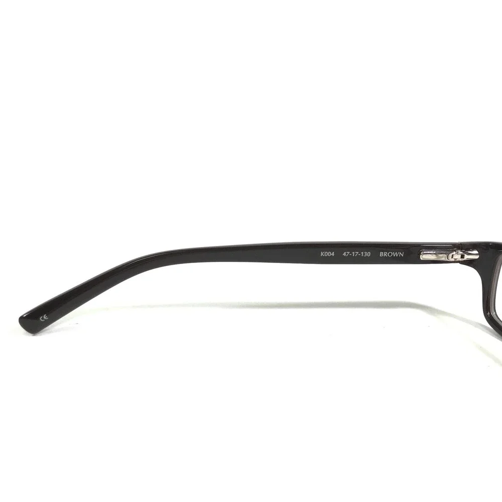Converse Kids Eyeglasses Frames K004 BROWN Rectangular Full Rim 47-17-130